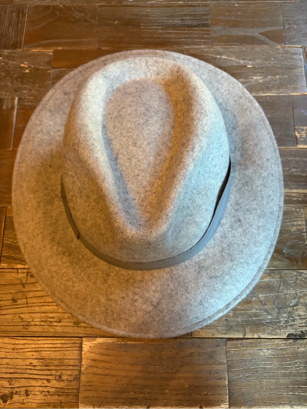 J. Crew Wool Western Hat with Grosgrain Trim